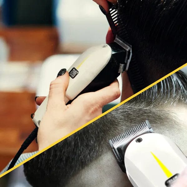 WAHL SUPER TAPER ORIGINAL CORDED PROFESSIONAL BARBER HAIR CLIPPER – HEAVY DUTY, MADE IN U.S.A