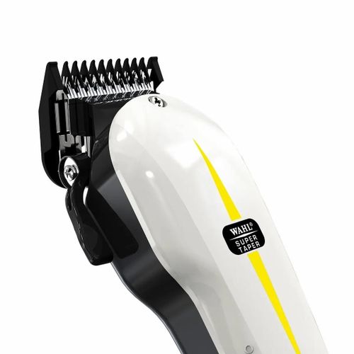 WAHL SUPER TAPER ORIGINAL CORDED PROFESSIONAL BARBER HAIR CLIPPER – HEAVY DUTY, MADE IN U.S.A