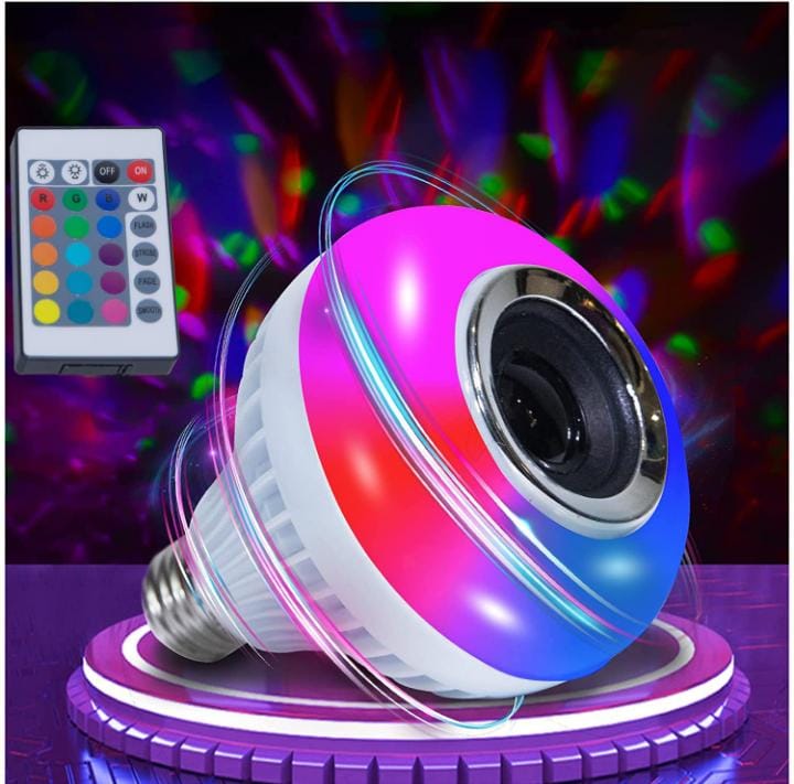 NEW ARRIVALS | LED MUSIC BULB – BLUETOOTH SPEAKER WITH MULTICOLOR LIGHTING ✅