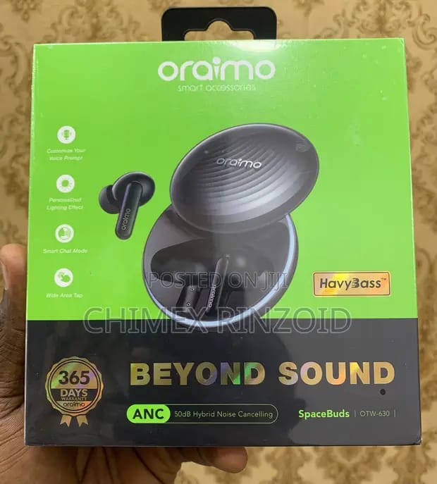 ORAIMO SPACEBUDS Hybrid ANC True Wireless Earbuds Customized Voice Prompt Bluetooth Earphones