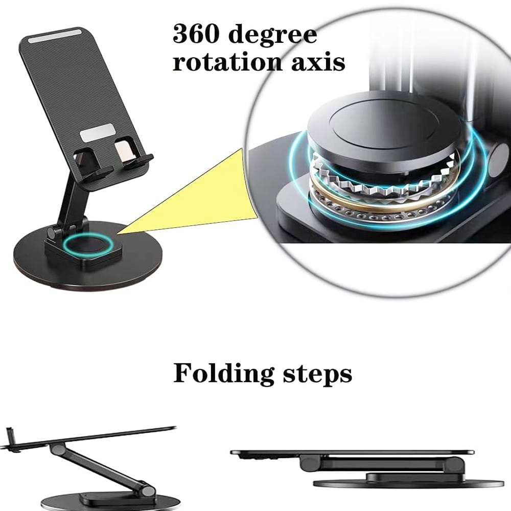 Punex Adjustable Mobile Stand – Stable & Portable Phone Holder”