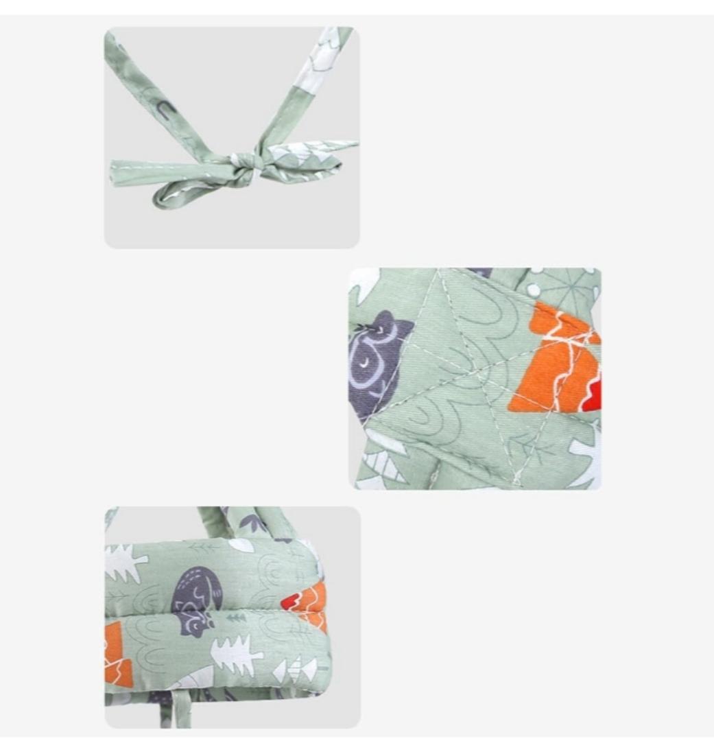 Baby Safety Helmet Head Protection Headgear Cotton Breathable Headguard Adjustable Protective Cap Baby Infant Toddler No Bumps Safety Helmet Baby Head Protector for Walking Crawling