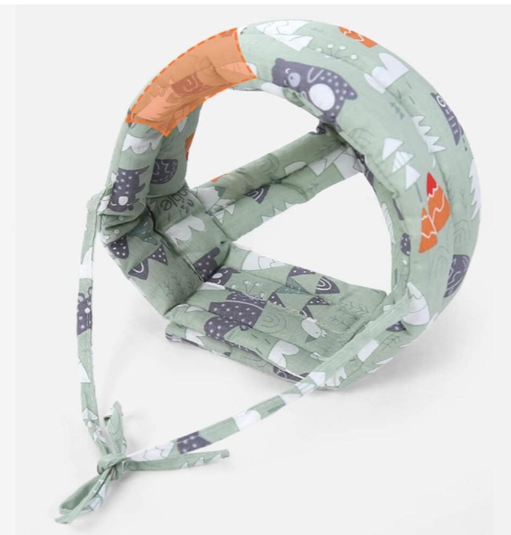 Baby Safety Helmet Head Protection Headgear Cotton Breathable Headguard Adjustable Protective Cap Baby Infant Toddler No Bumps Safety Helmet Baby Head Protector for Walking Crawling