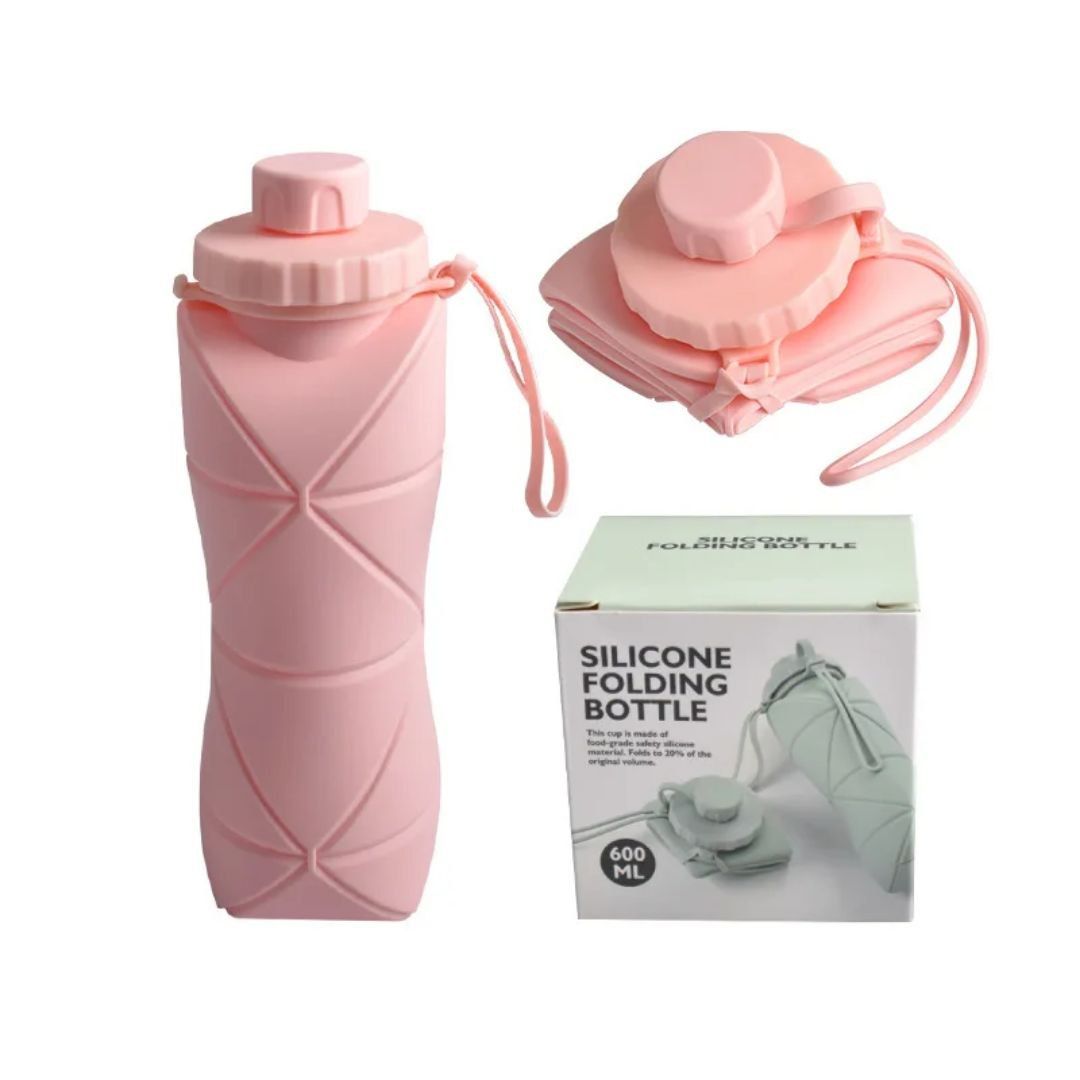 Silicone Foldable Water Bottle