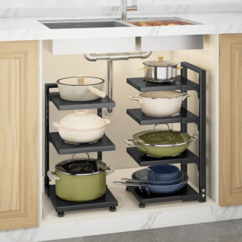 3 tier  Pot organizers