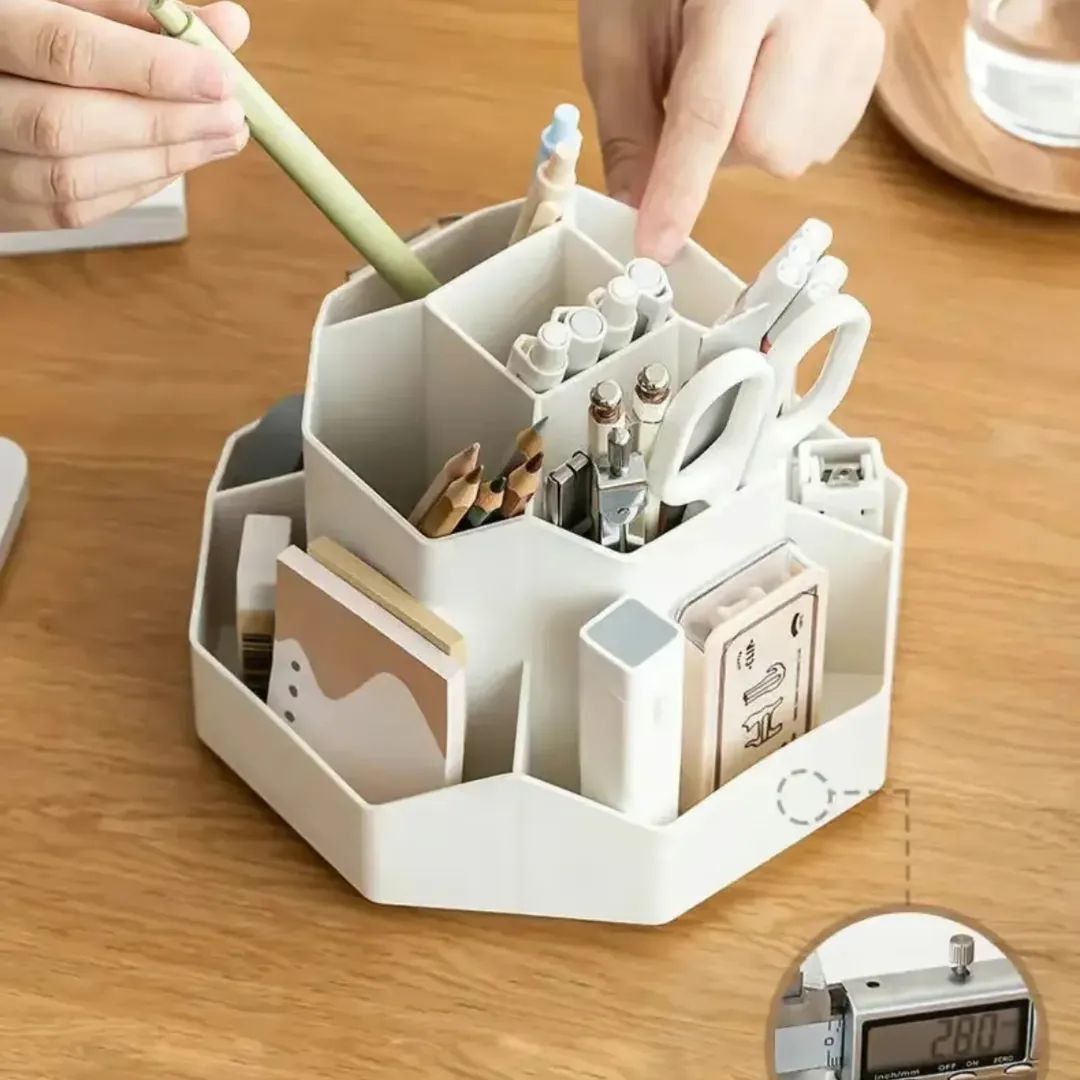 Rotating Stationery & Make up Organizer