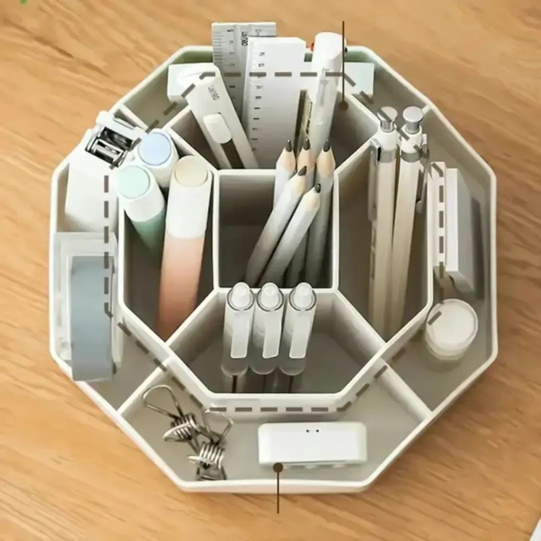 Rotating Stationery & Make up Organizer