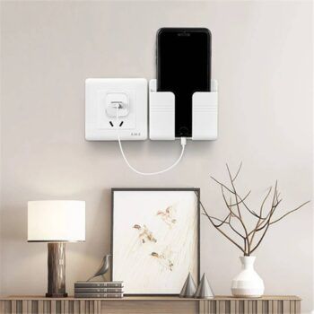 Wall Mount Cell Phone Charging Holder