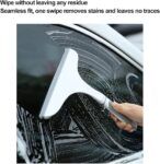 Silicone Shower Squeegee, Water Scraper for Glass Doors, Bathroom, Mirrors, Windows Cars and Tile Walls