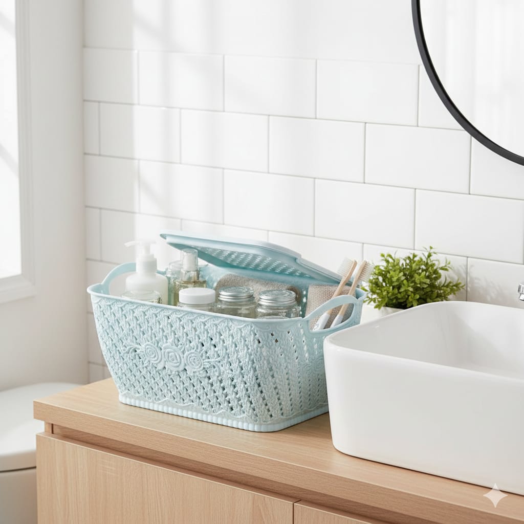 Multi-purpose home organiser basket ,perfect for storing your onions tomatoesand also your linens and your kids toys