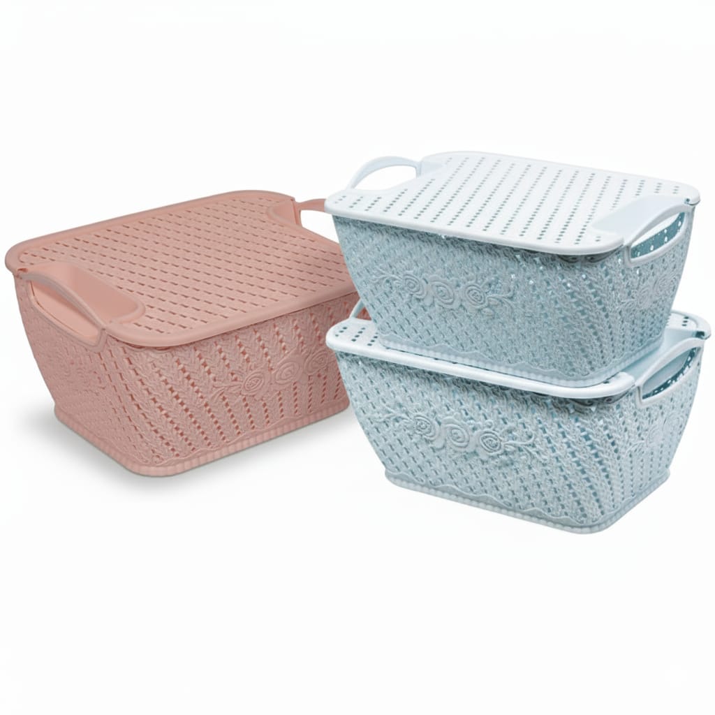 Multi-purpose home organiser basket ,perfect for storing your onions tomatoesand also your linens and your kids toys