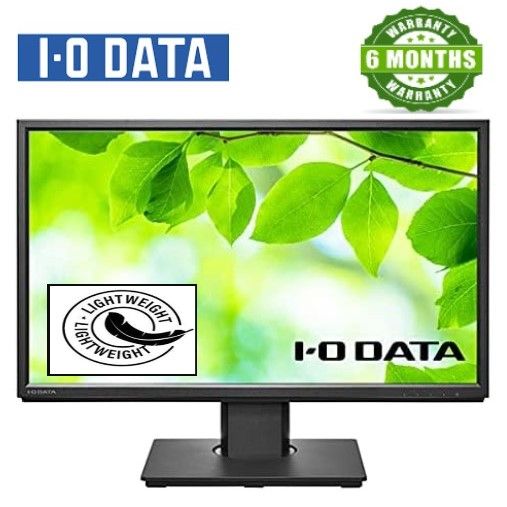 I-O Data LCD-AH221EDB-B: Full HD 21-Inch Monitor with HDMI Connectivity, Anniversary Sale, Flicker-Free Technology, and Wide Viewing Angles, Earphone Port Available