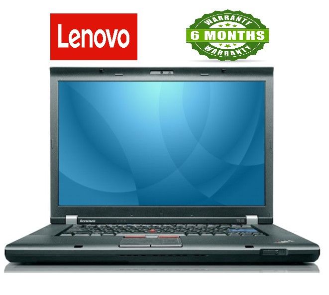 Refurbished Lenovo Thinkpad T510 15.6" Laptop - Intel Core i7 2.66GHz (4 CPUs),  4GB RAM, 250GB HDD, Windows 10 Home, 1024x768 Display, 64Hz Refresh Rate, HDMI, 6 Month Warranty