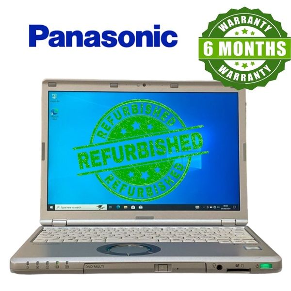 Panasonic CF-SZ5: Intel Core i5,G6, 8GB RAM, Windows 10 Pro, Intel(R) CPU @2.40Ghz(4CPUs)256G BROM,laptop