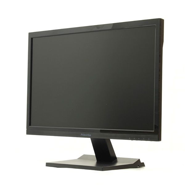 Princeton PTFBK-22W Monitor: 21.5" Full HD 1920x1080 Resolution, 5ms Response Time, D-Sub x 1, HDMI x 2 Inputs - Perfect for Home and Office Use