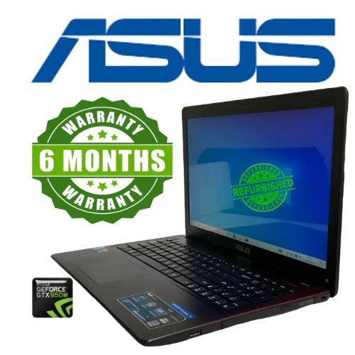 Refurbished: ASUS - Model FX50J | 8GB RAM | 240GB SSD | Intel Core i5-4200H Processor @ 2.80GHz (Quad-Core) | High Performance for Gaming and Productivity