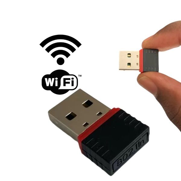 High-Speed Wireless 11N USB Adapter with Enhanced Range and Compatibility for Seamless Connectivity - Up to 300 Mbps, USB 2.0, Backward Compatible with 802.11b/g/n Standards