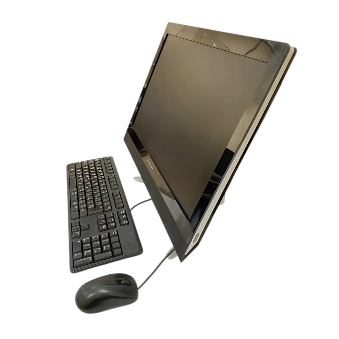 Lenovo All-in-One Refurbished PC: Intel Celeron 2957U, 1.4GHz, 4GB RAM, 500GB HDD – Compact Desktop Solution