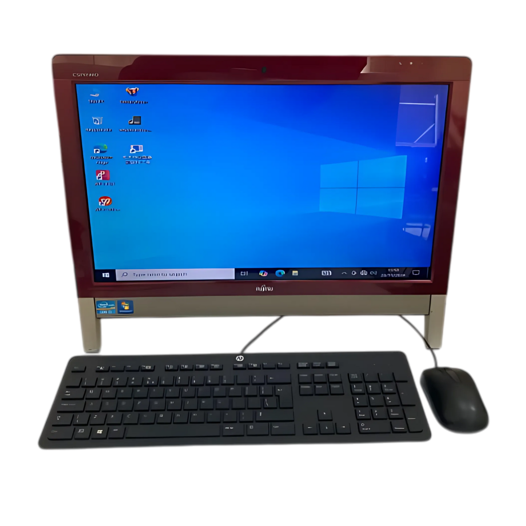 Refurbished Fujitsu All-in-One PC – Refurbished, Intel Celeron, 4GB RAM, 500GB HDD, Windows 10 Pre-Installed