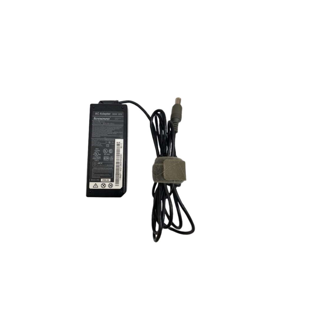 Lenovo 65W AC Laptop Charger Power Adapter – 20V Output, Fast & Reliable Charging, Compatible with Lenovo ThinkPad, IdeaPad, Yoga & Other Lenovo Laptops