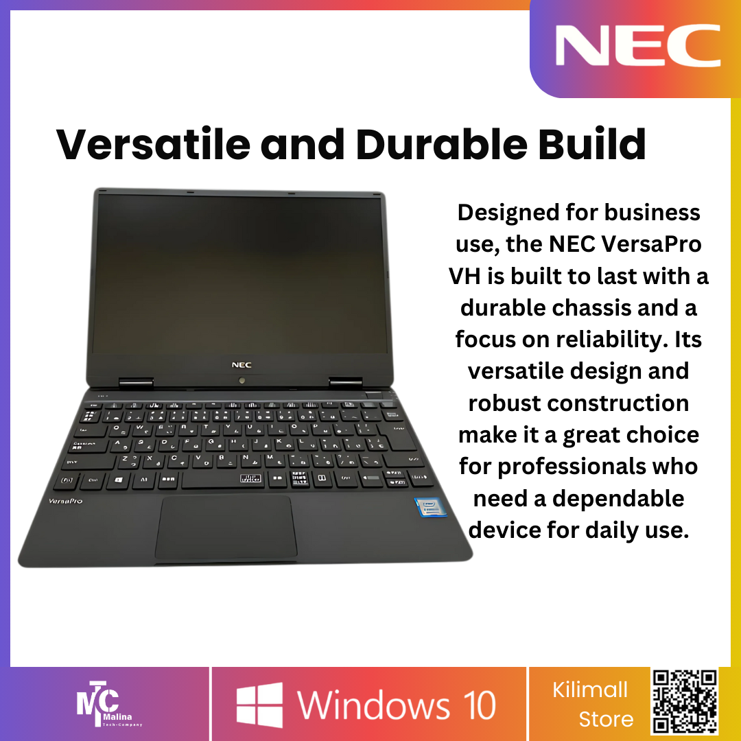 REFURBISHED NEC VKT13 - Refurbished  Laptop Intel Core i5-8200Y @1.30GHz (4 CPUs, Boost to 1.60GHz) 8GB RAM 128GB SSD 12" Display Windows 10 Pro