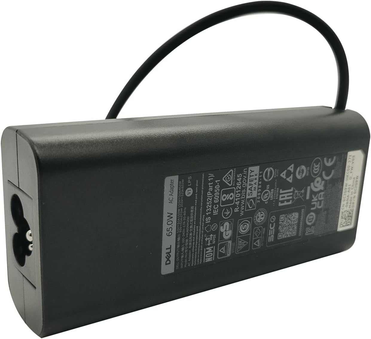 DELL65W USB Type-C Laptop Charger Adapter – Fast & Efficient Power Supply Compatible with DELL ThinkPad, , Chromebook & Other Type-C Laptops – Lightweight & Travel-Friendly Design