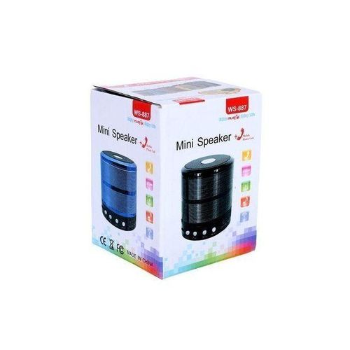 Mini Bluetooth Speaker – Portable Wireless Speaker with Powerful Bass, HD Sound & Long Battery Life – Ideal for Travel, Outdoors & Home Use