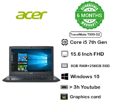 Acer Travelmate TX50-G2 I5 (7th gen) 8/256GB SSD Refurbished