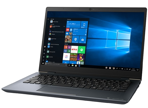 Toshiba Dynabook G83 Laptop – Intel Core i5 8th Gen Processor, 8GB DDR4 RAM, 128GB SSD, 13.3" Full HD Display, Windows 10 Pro, Wi-Fi, Webcam – Lightweight Portable Business Ultrabook for Office.