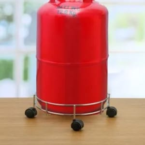 Stainless steel Movable Gas cylinder trolley Movable Stainless Steel Gas Cylinder Trolley With Wheels