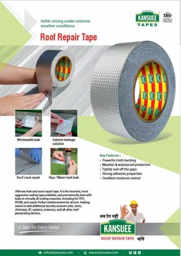 Strong Tape Butyl Seal Rubber Aluminum Foil Waterproof Tape Repair Permanent Weather Resistant Seal for Leaks and Repairs