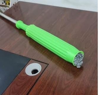 New upgrade 144cm pocket wringing mop Easy Squeeze Twist Design for Wet Mopping | Household Cleaning Tool for Tile, Linoleum, Laminate Floors | Extendable Metal Handle