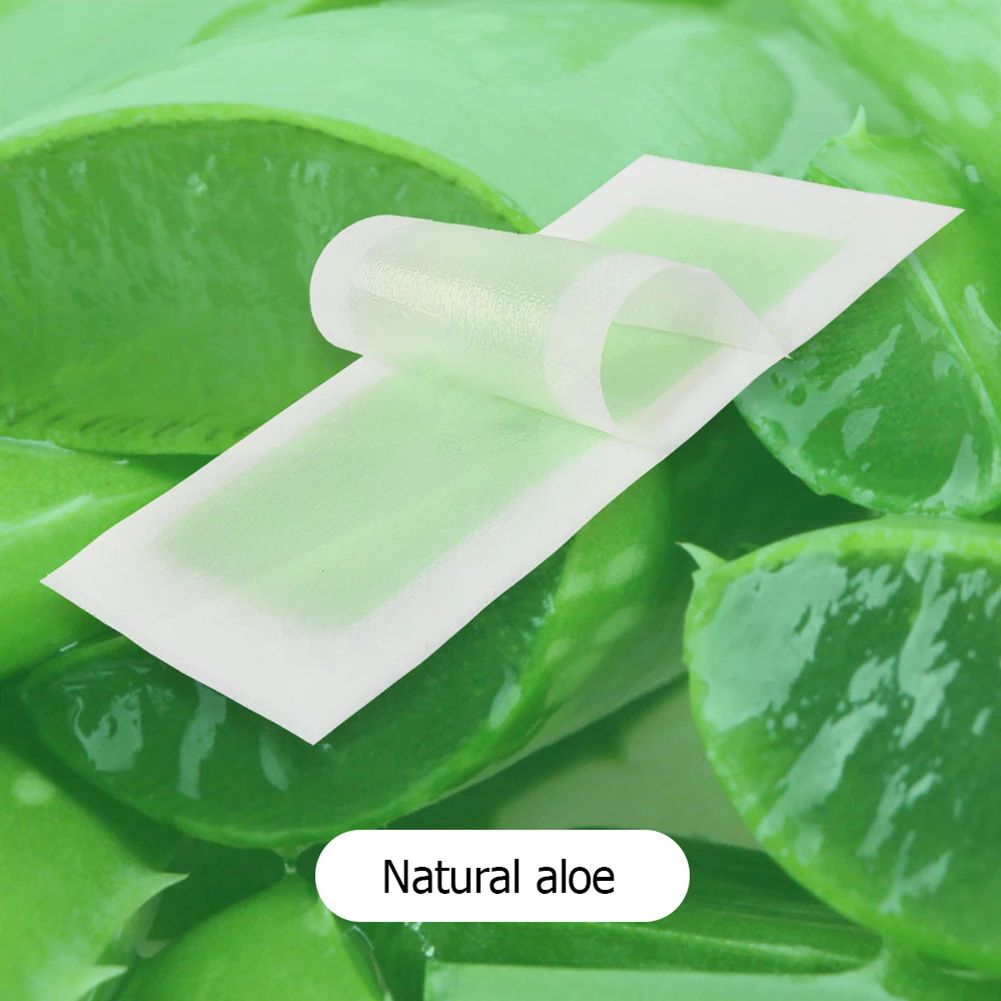 20/40pcs Hair Removal Wax Strips Roll Underarm Wax Strip Paper Waxing Wipe Sticker Beauty Tool for Face Body Leg Arm Hair Remova