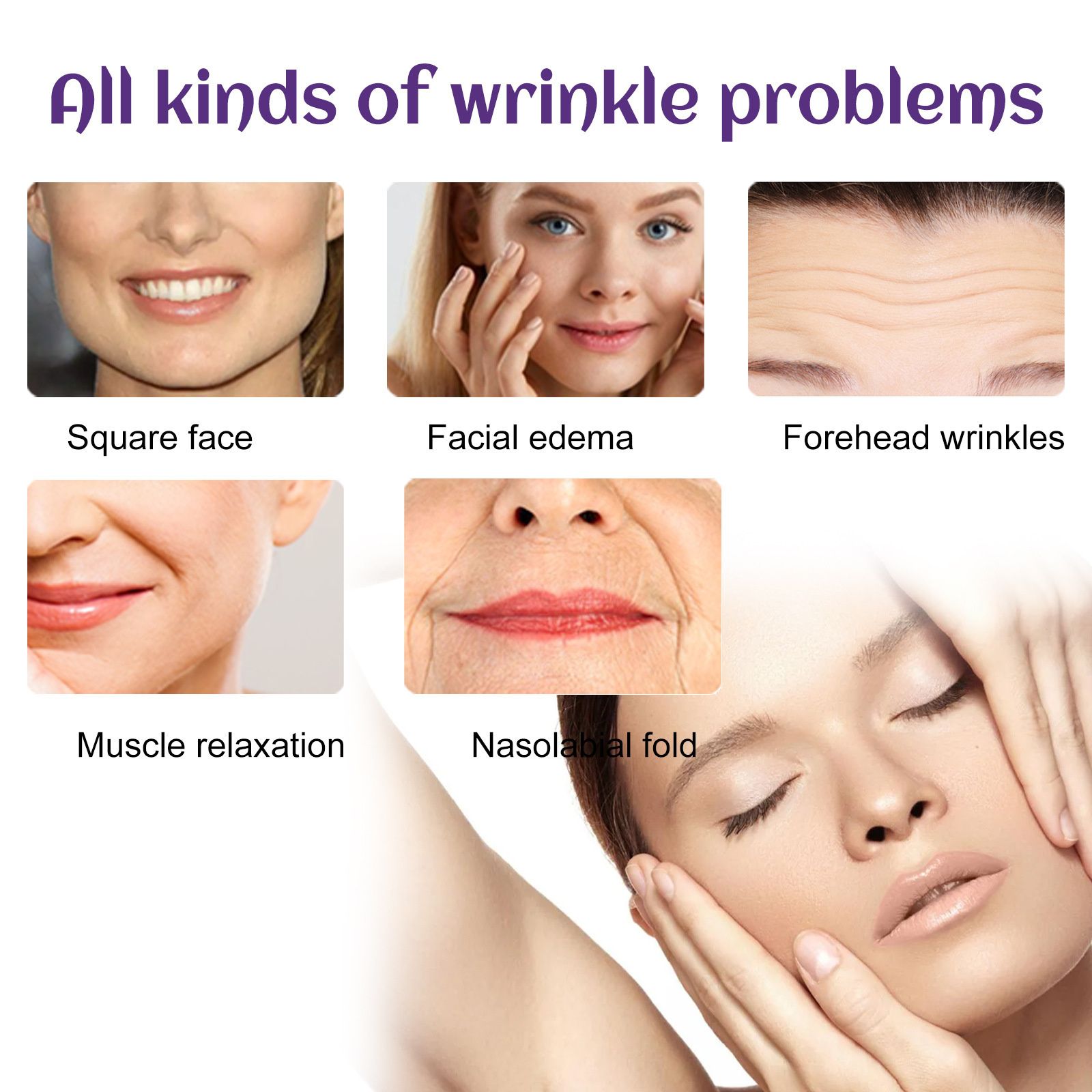 EELHOE Facial Wrinkle Patch can lift the face, tighten the skin, and make the skin droop