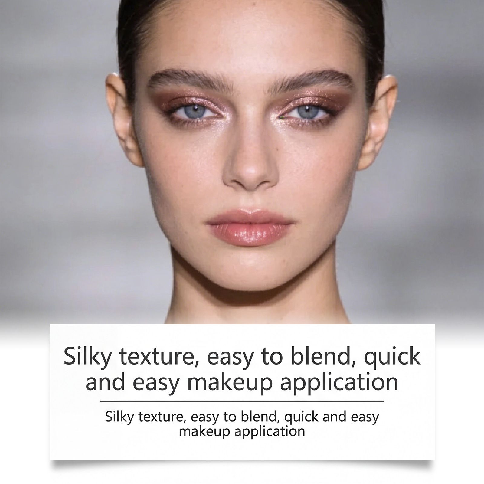 Zephoco pink brown eye shadow pen silky soft fog delicate color rendering easy to smudge to create natural daily makeup