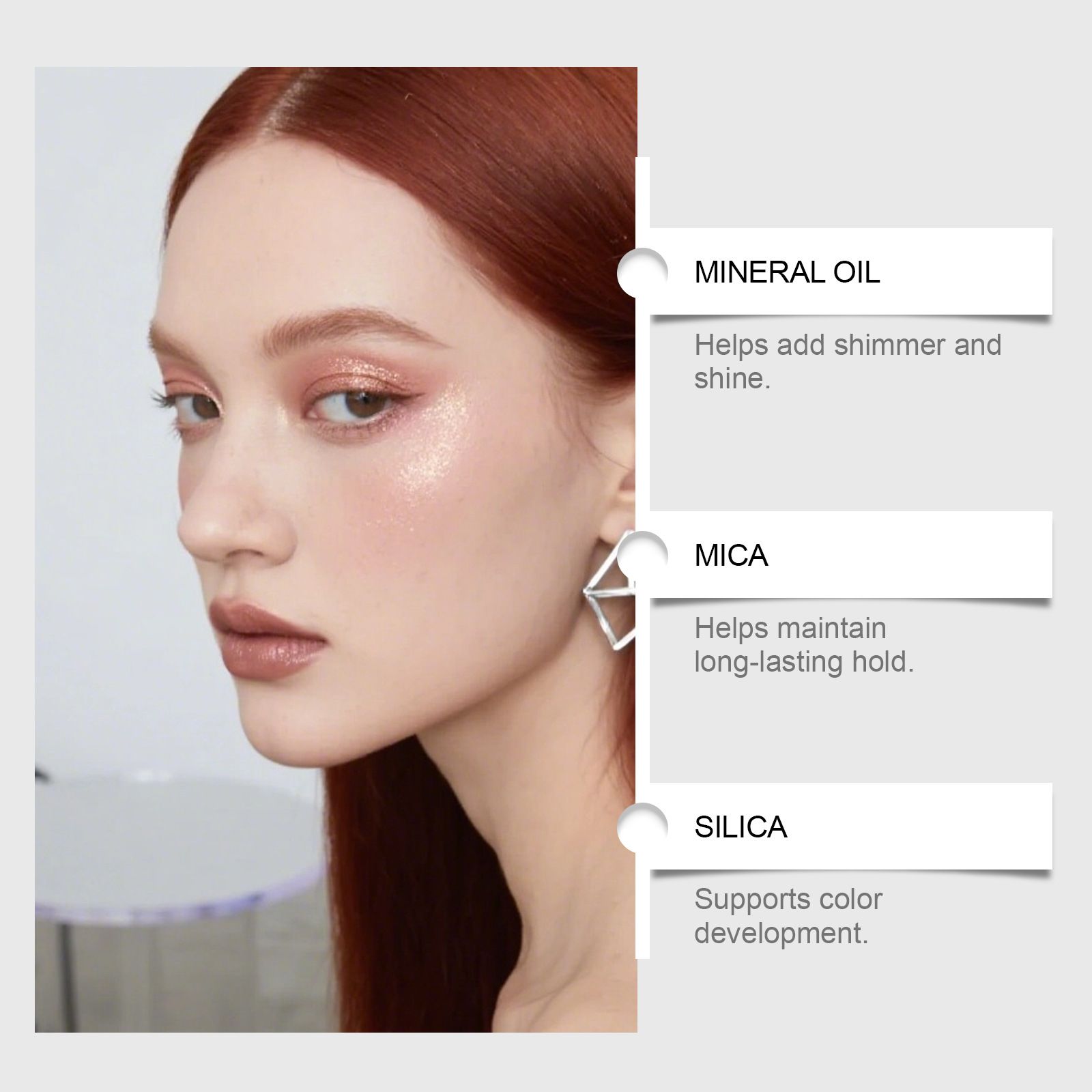 Eye shadow stick series with makeup is natural, silky, smooth, convenient, and easy to use for daily appointments. eye shadow stick is easy to use view 3