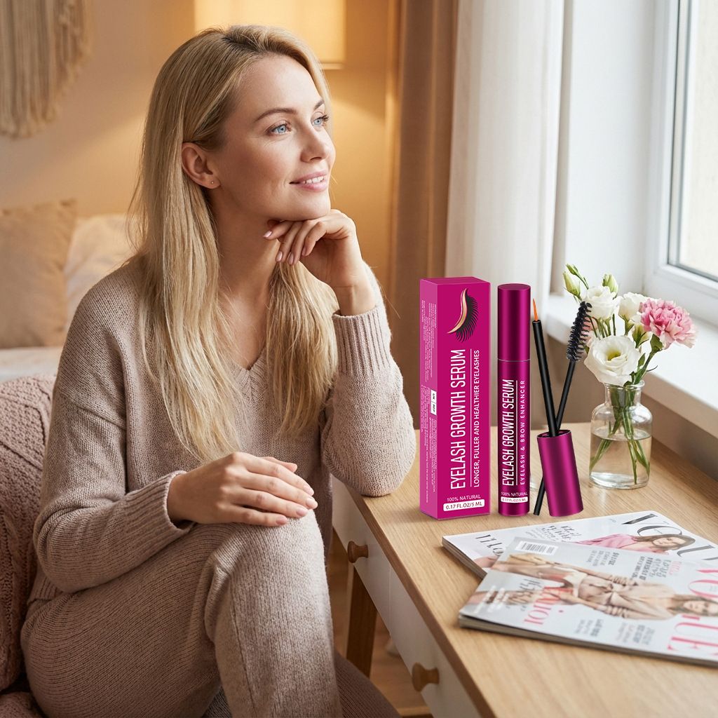 Mascara, applied daily for moisturizing and nourishing the roots of eyelashes, creates natural curl, lightness, luster, and delicate beauty for a stunning makeup look