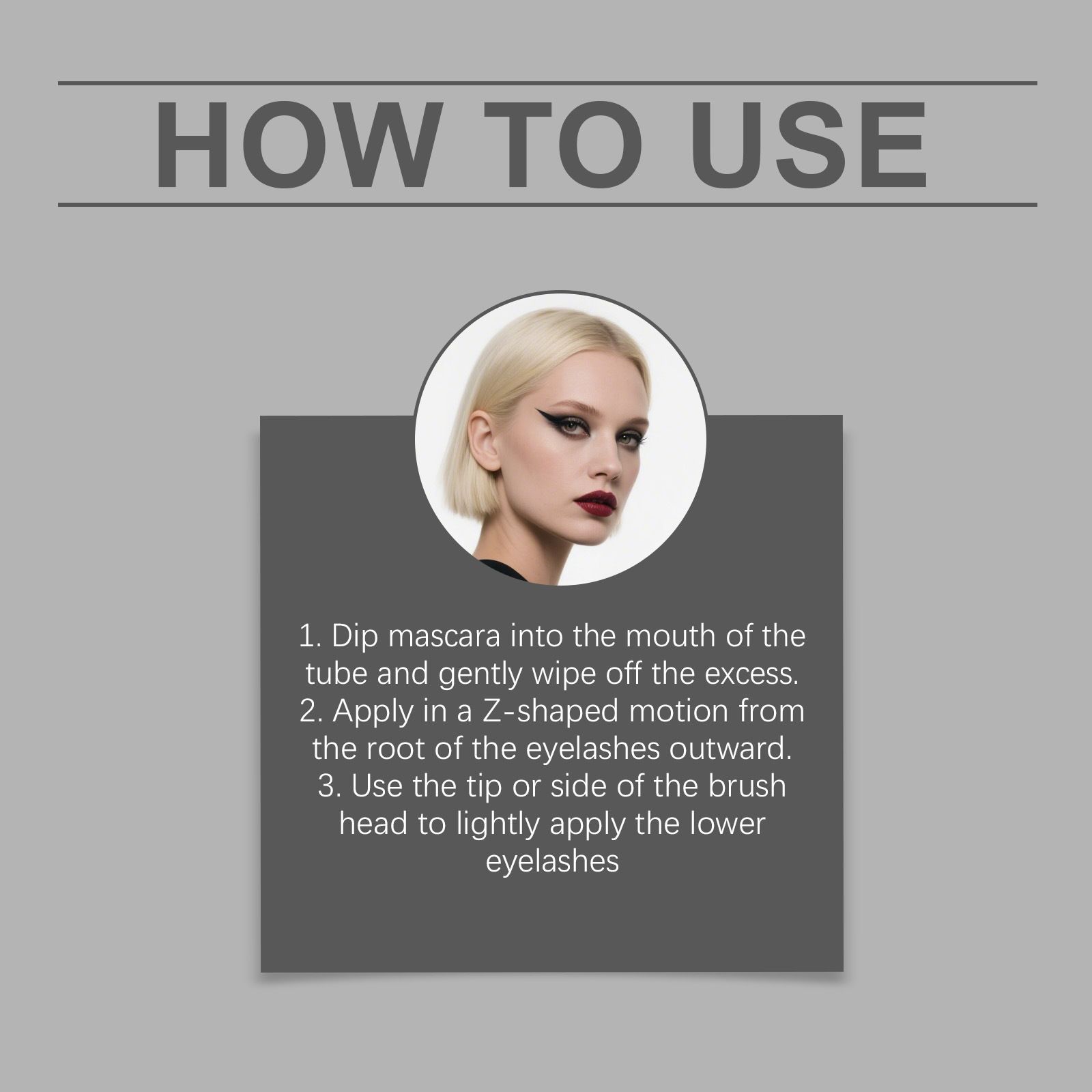 HOYGI Mascara Curl Fixing Liquid - Quick-drying, non-smudging, natural-looking, long-lasting, makeup-proof, and perfect for everyday wear view 5