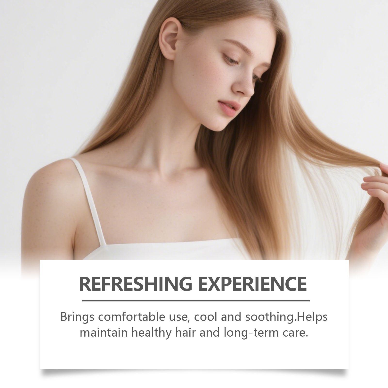 HOEGOA Hair Conditioner and Root Care Roll-on, Gentle Water-locking, Smooth, Shiny, and Refreshing, Care for Hair, Hair Conditioner Roll-on
