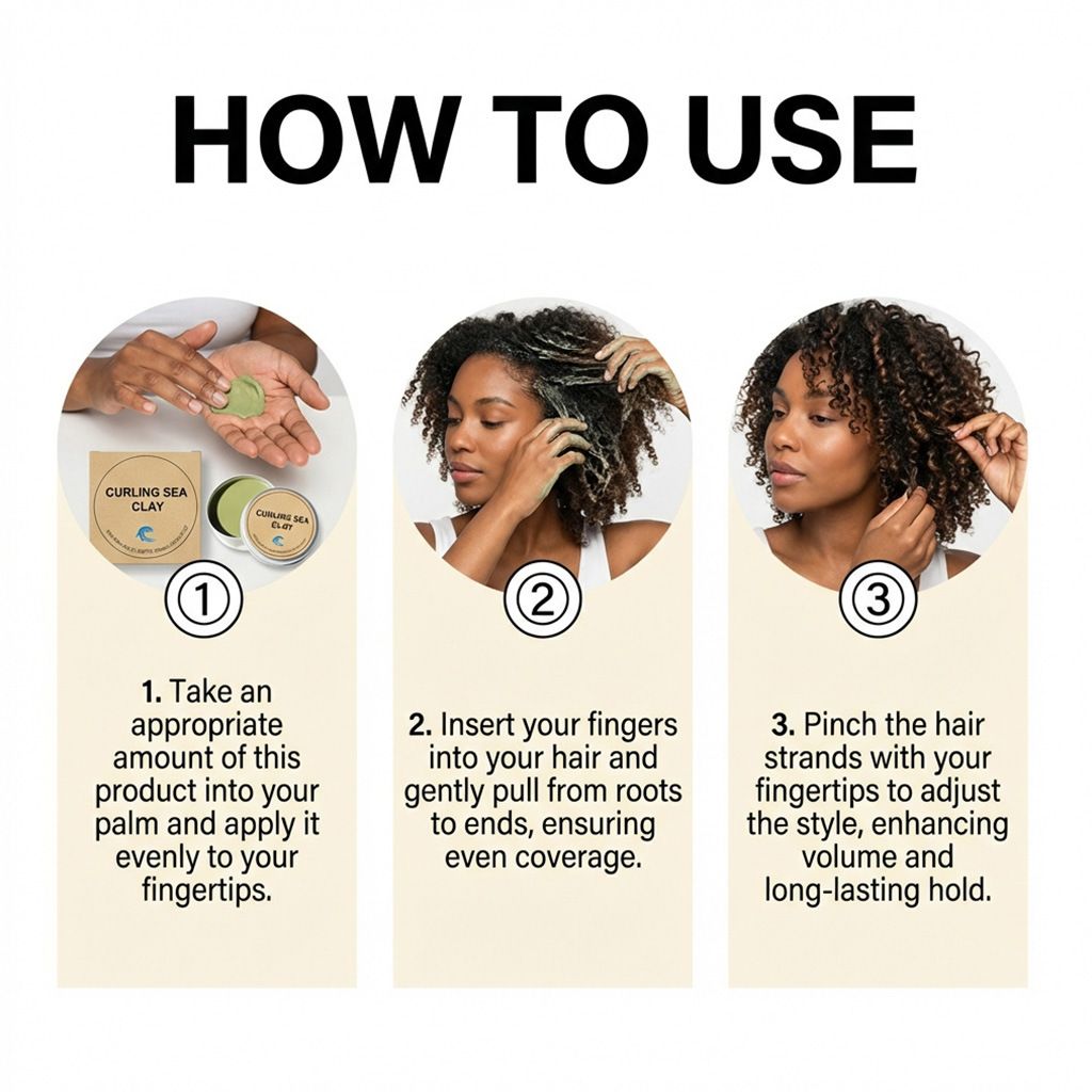 Curling styling hair mud creates a natural, fluffy, and lightweight everyday care styling cream for curly hair styling
