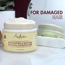 Shea Moisture Jamaican Black Castor Oil Reparative Leave-In Conditioner -340g