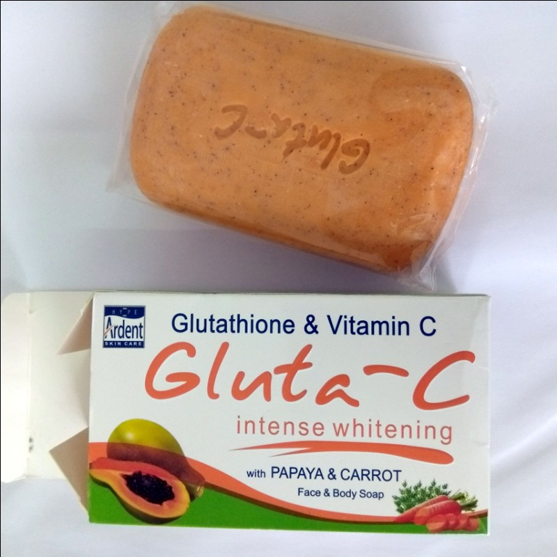Gluta C Intense Whitening Papaya & Carrot Face & Body Soap