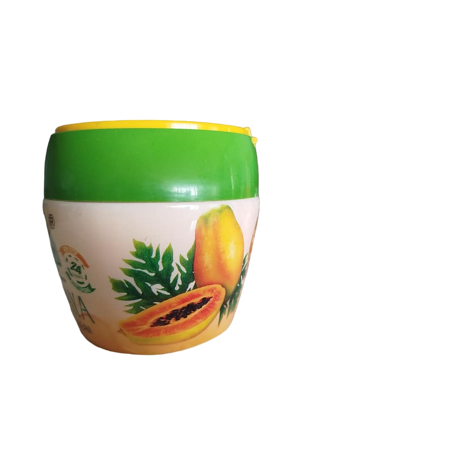 Skala PAPAYA Body Cream. Moisturizes, Smooths, Softens, Clears Blemishes, Imperfections, Evens the tone, Unifies, Glows, Brightens and makes skin Spotless.