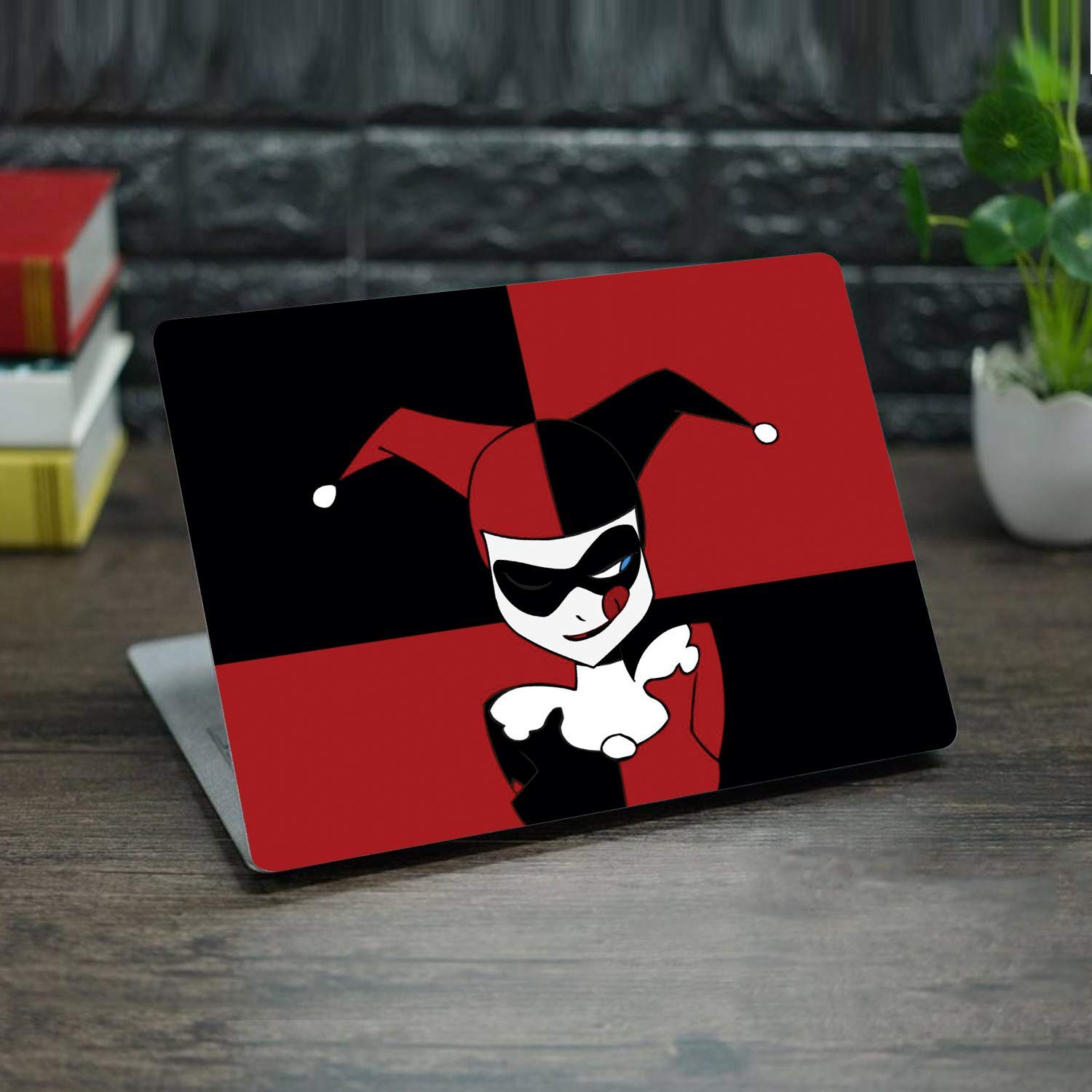 HARLEY QUINN LAPTOP SKIN/COVER/STICKER, for Laptop size 11" 13.3" 14" 15" 15.4" 15.6 Universal Vinyl Skin Sticker Cover.