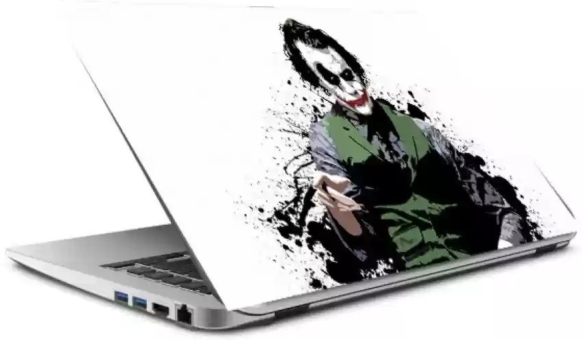 JOKER LAPTOP SKIN/COVER/STICKER, for Laptop size 11" 13.3" 14" 15" 15.4" 15.6 Universal Vinyl Skin Sticker Cover.