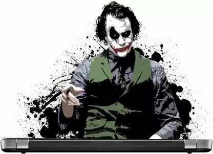 JOKER LAPTOP SKIN/COVER/STICKER, for Laptop size 11" 13.3" 14" 15" 15.4" 15.6 Universal Vinyl Skin Sticker Cover.