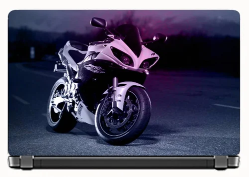 SPORT BIKE LAPTOP SKIN/COVER/STICKER, for Laptop size 11" 13.3" 14" 15" 15.4" 15.6 Universal Vinyl Skin Sticker Cover.