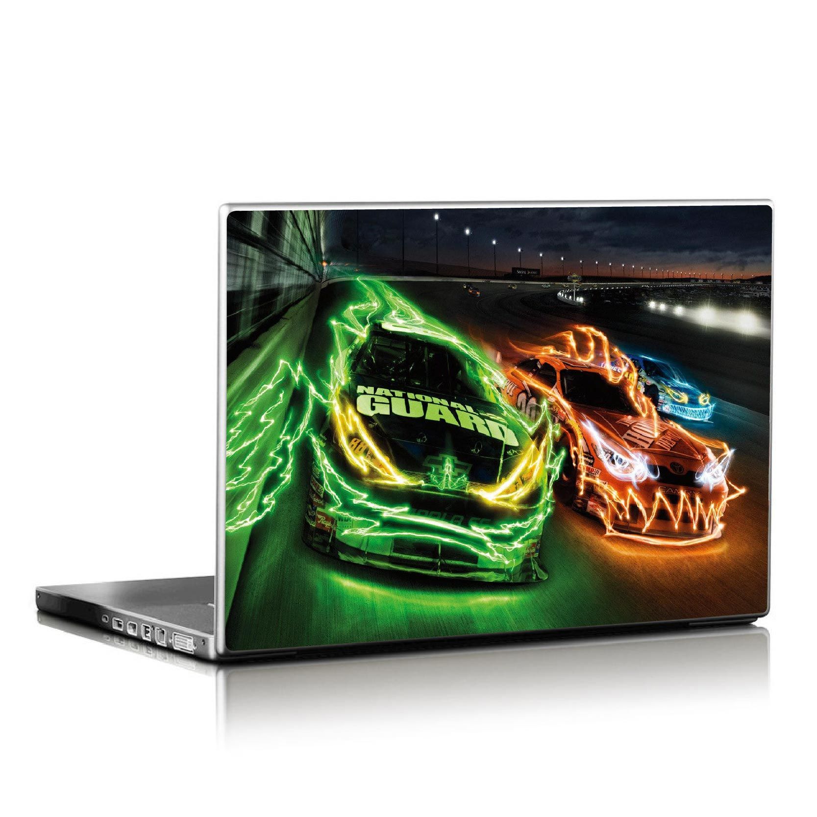 LAPTOP SKIN/COVER/STICKER ( FLAME SPORT CARS ), for Laptop size 11" 13.3" 14" 15" 15.4" 15.6 Universal Vinyl Skin Sticker Cover.