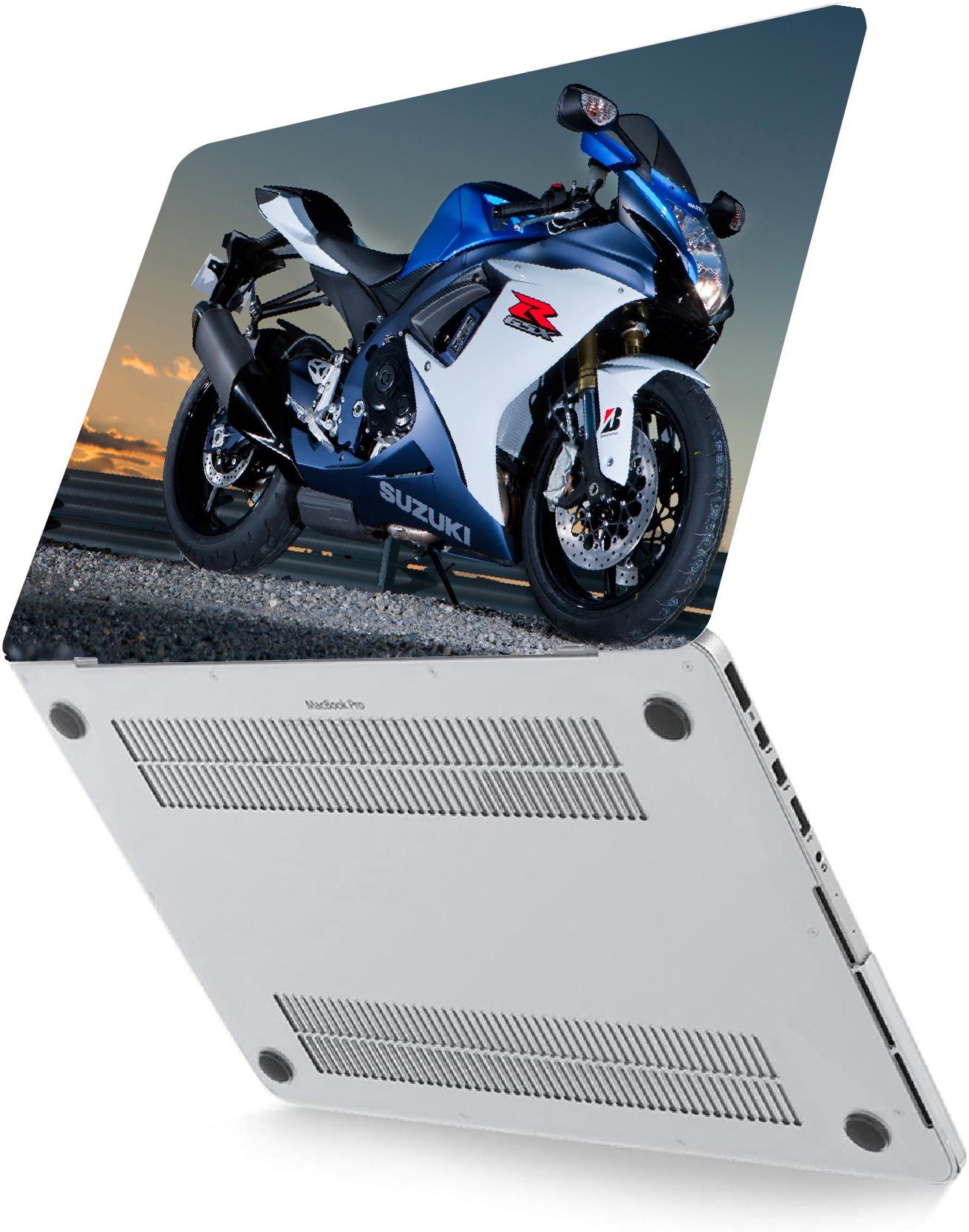LAPTOP SKIN/COVER/STICKER ( SPORT BIKE ), for Laptop size 11" 13.3" 14" 15" 15.4" 15.6 Universal Vinyl Skin Sticker Cover.