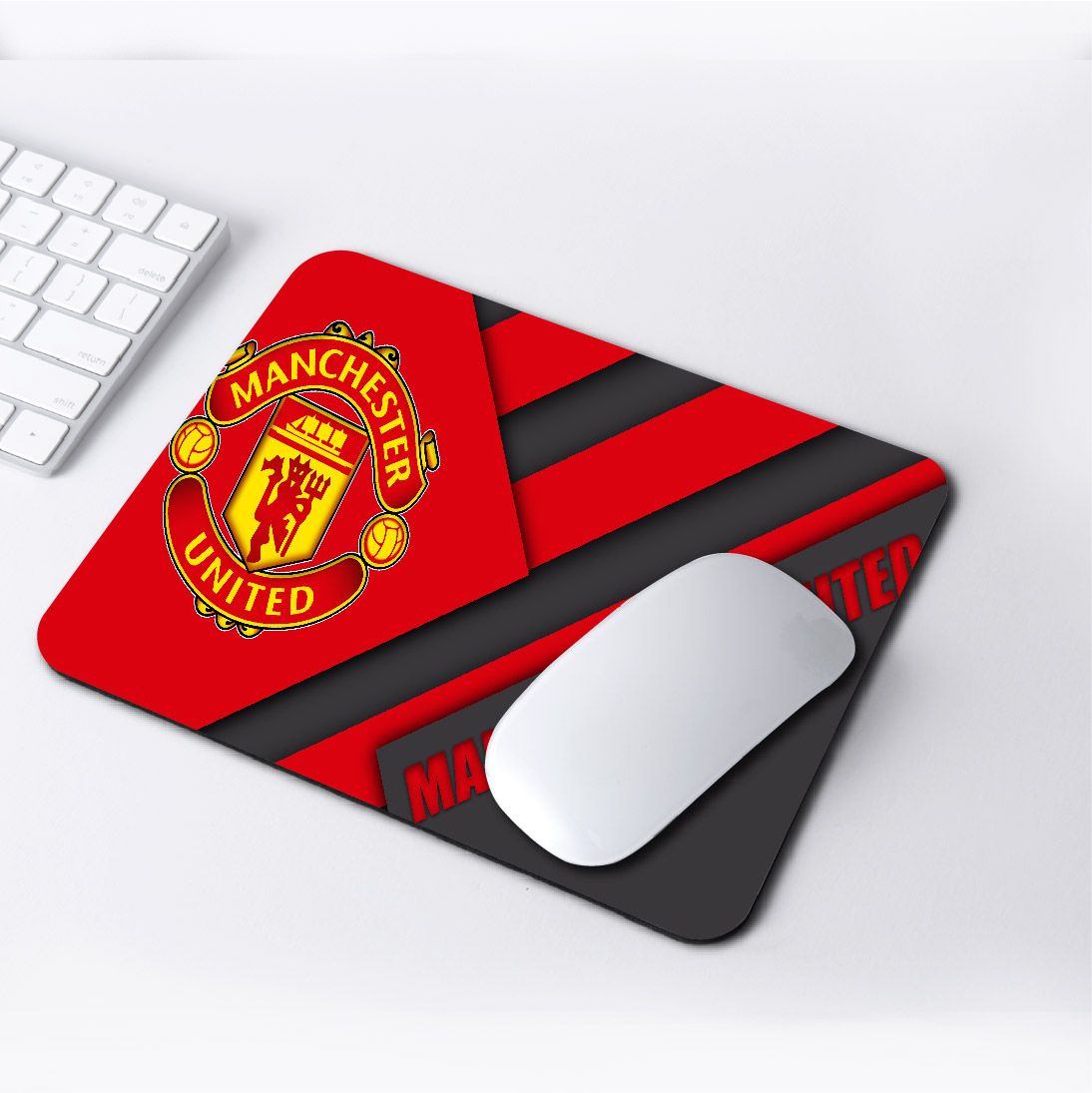 CUSTOMIZED ANTI-SKID MOUSE PAD (MAN U).